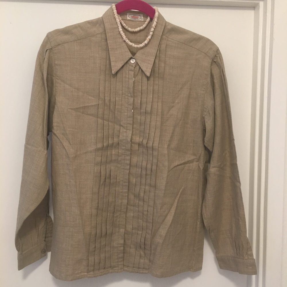 Top/Shirt Classic Tuxedo-Like Italian Made